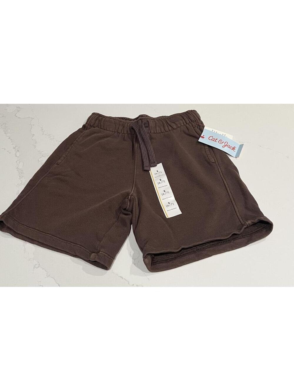 Cat & Jack Girls Brown Shorts, size small (6/7)
